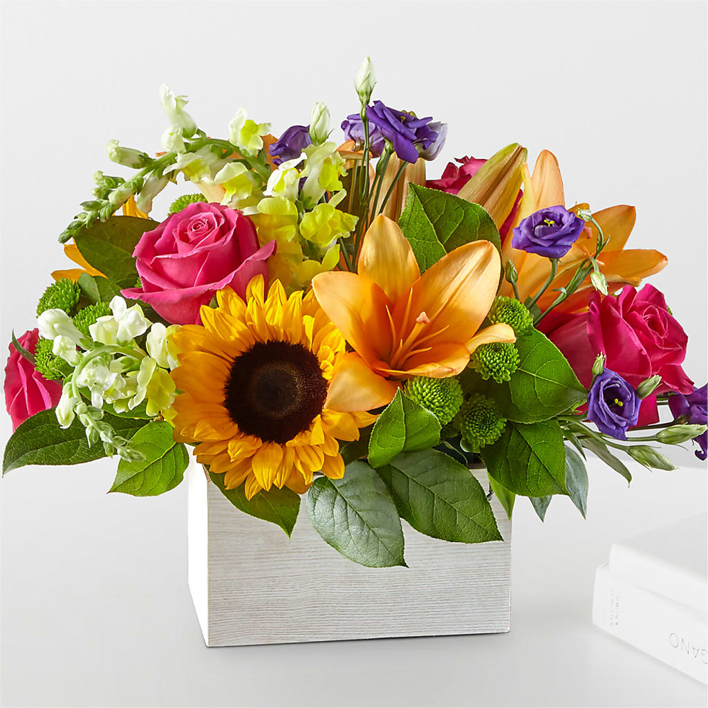 Best Day Box Bouquet – Bayport Flower Houses Inc, Bayport NY