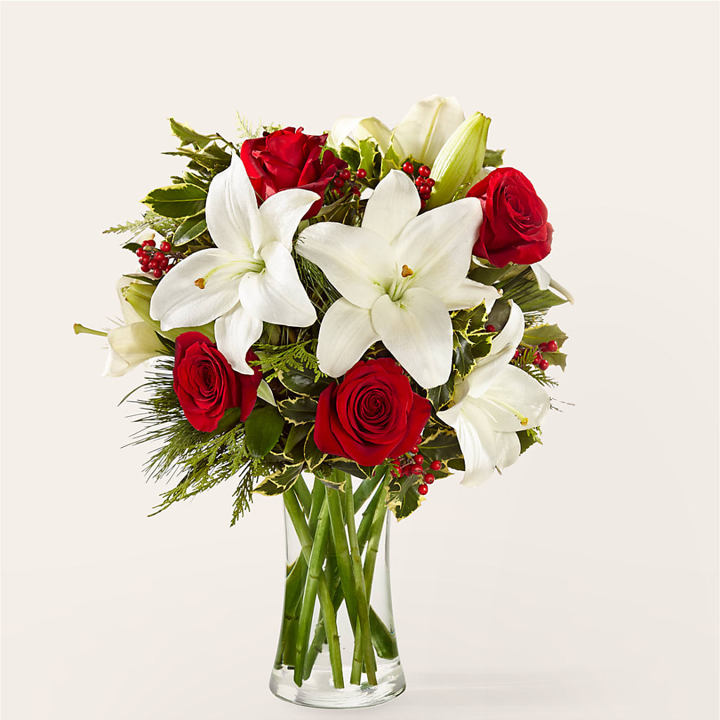 Sparkling Snowflakes Bouquet – Bayport Flower Houses Inc, Bayport NY