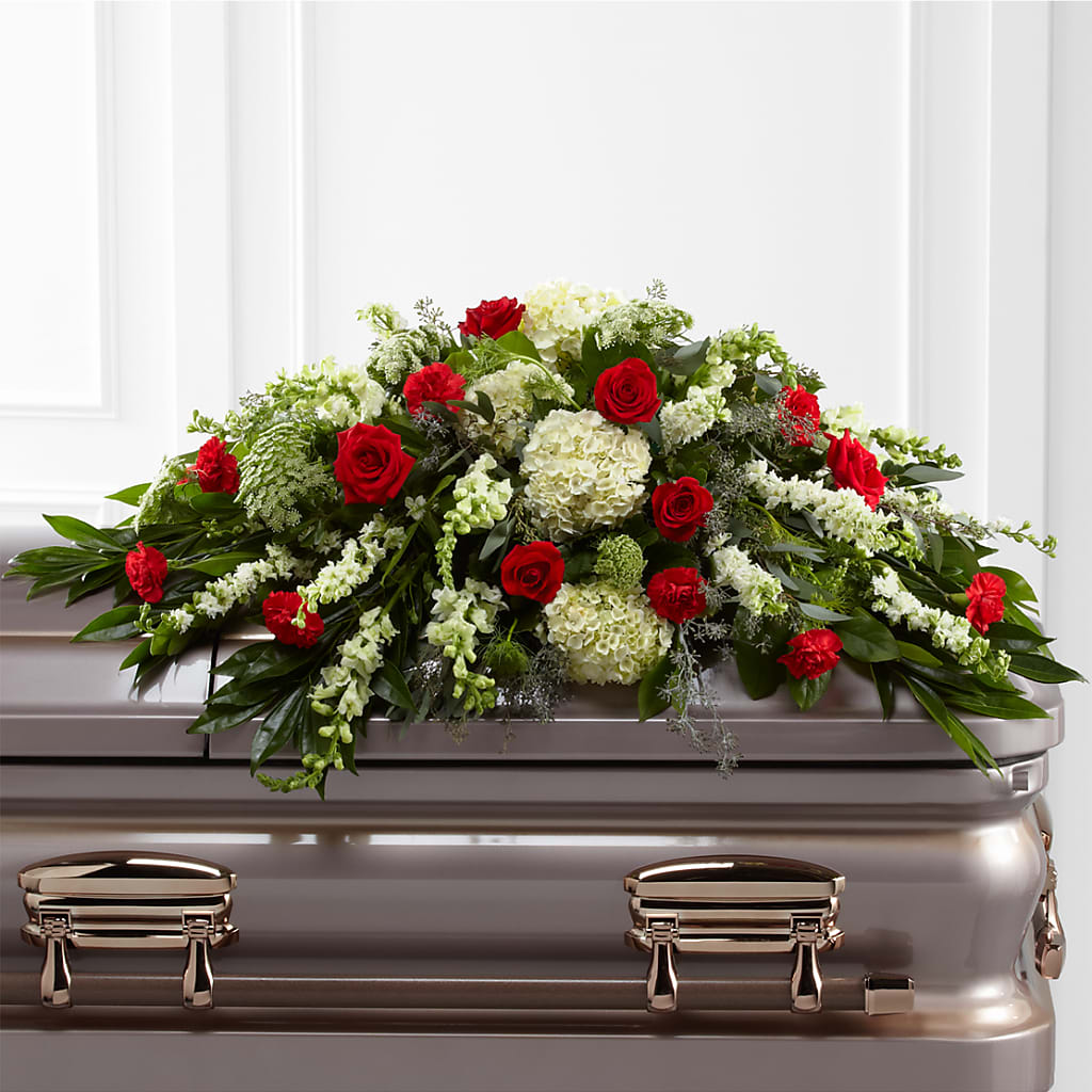 Sincerity Casket Spray – Bayport Flower Houses Inc, Bayport NY
