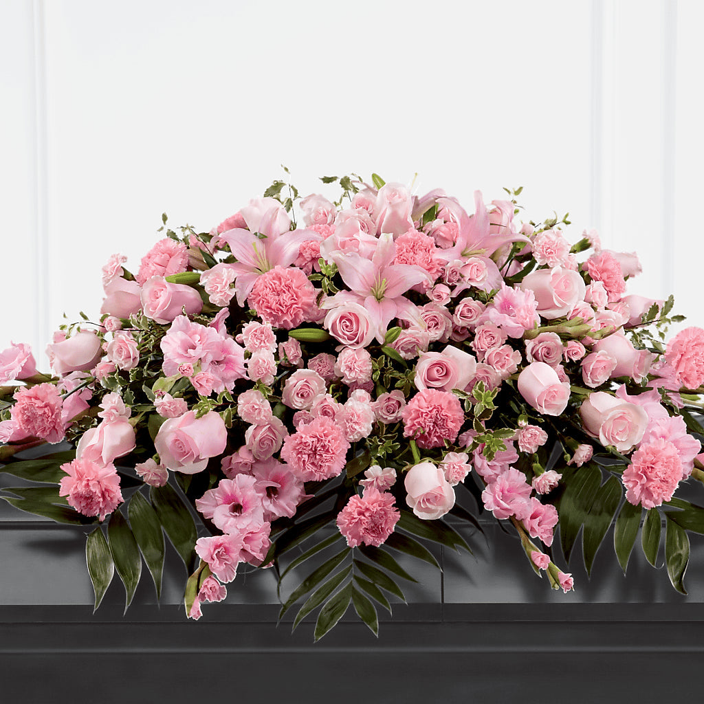 Garden of Comfort Casket Spray (Standard) – Bayport Flower Houses Inc, Bayport NY