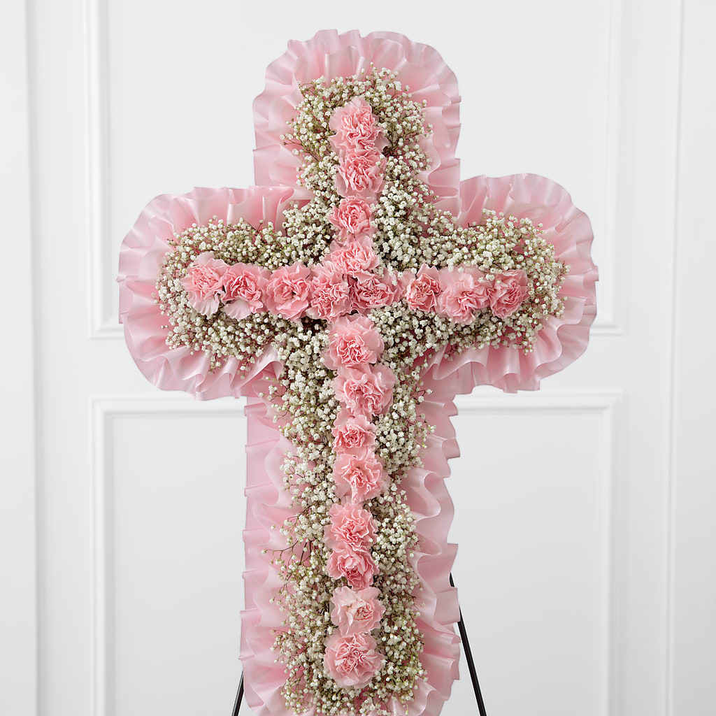 Angel's Cross Easel – Bayport Flower Houses Inc, Bayport NY