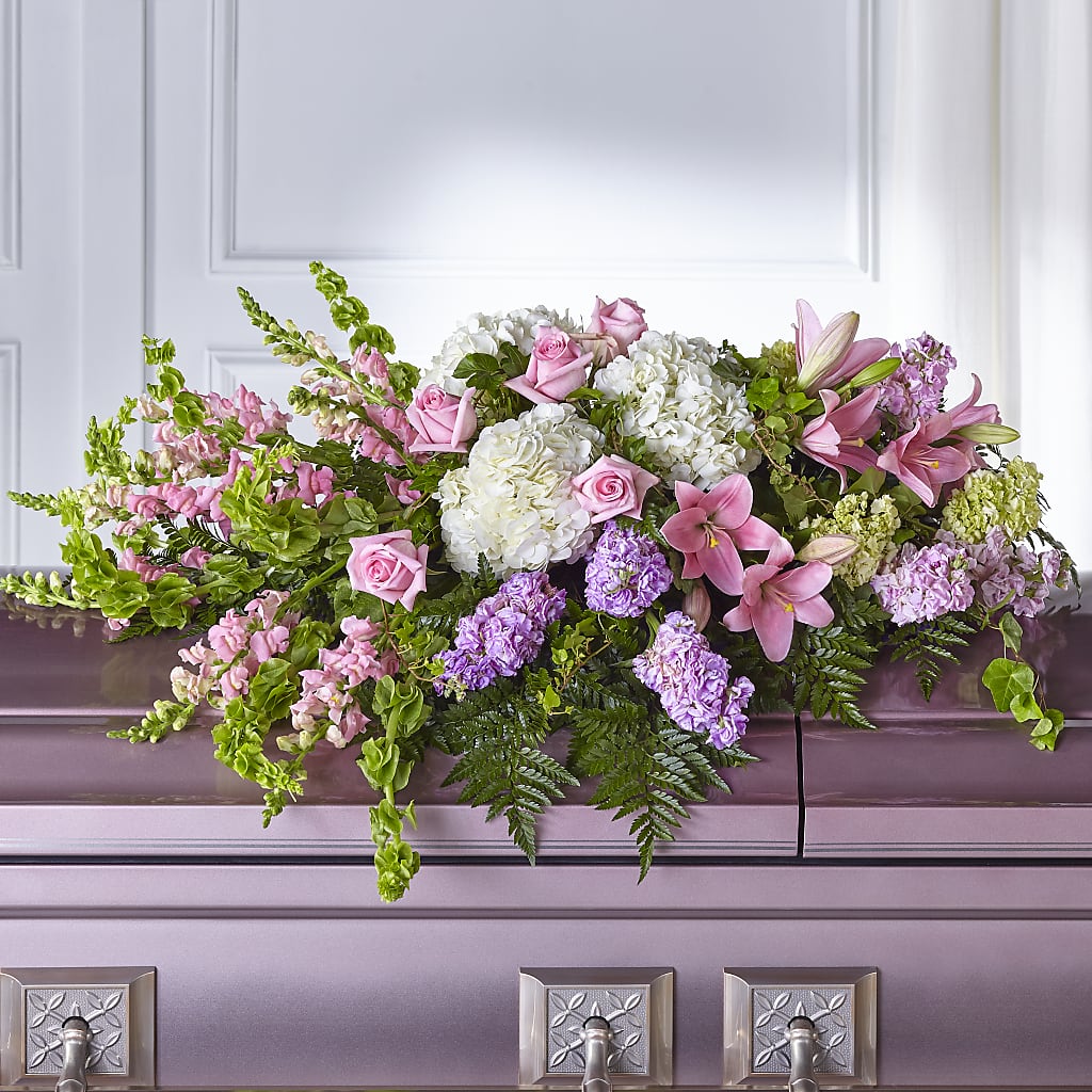 Life's Gratitude Casket Spray – Bayport Flower Houses Inc, Bayport NY