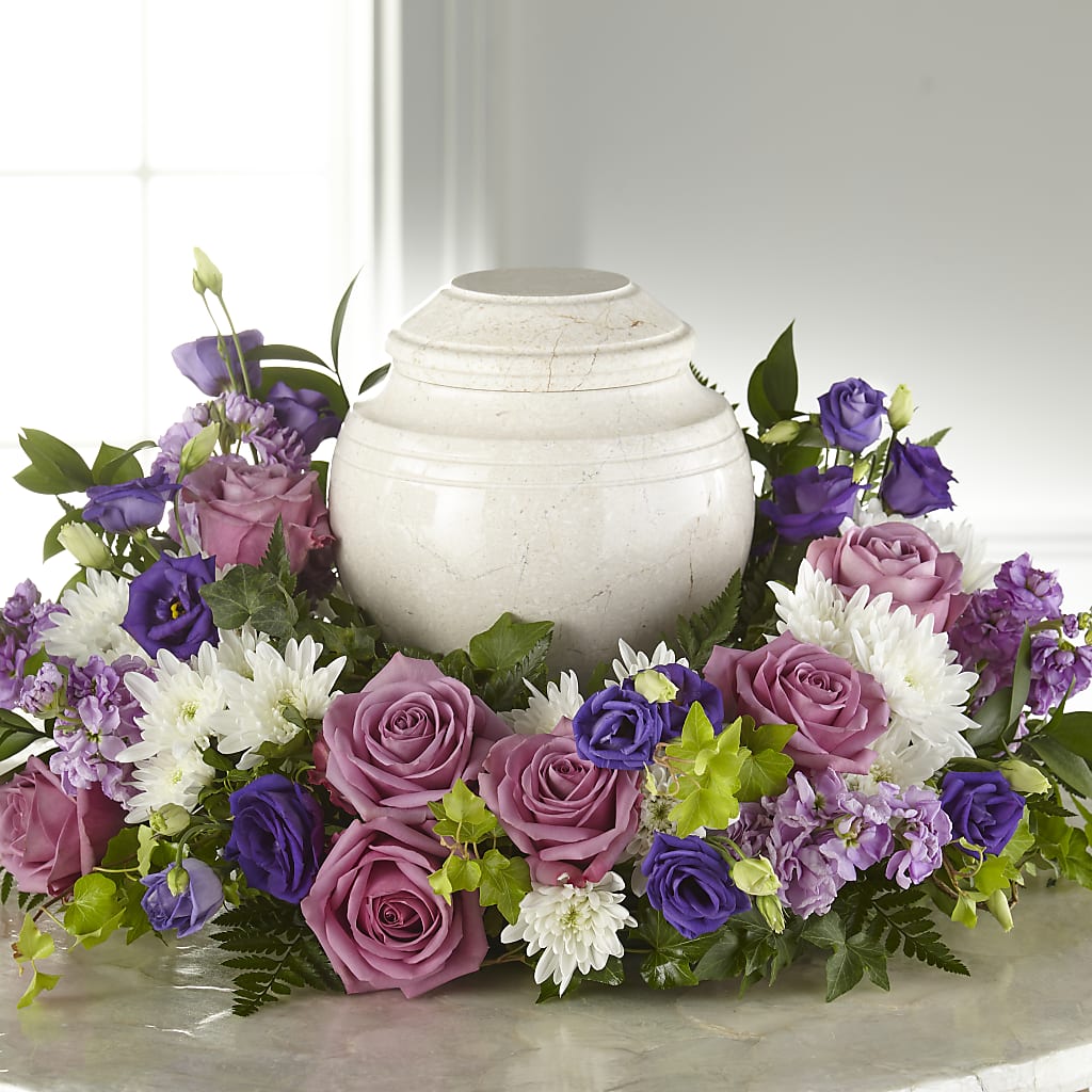 Blooming Sympathy Cremation Adornment – Bayport Flower Houses Inc, Bayport NY