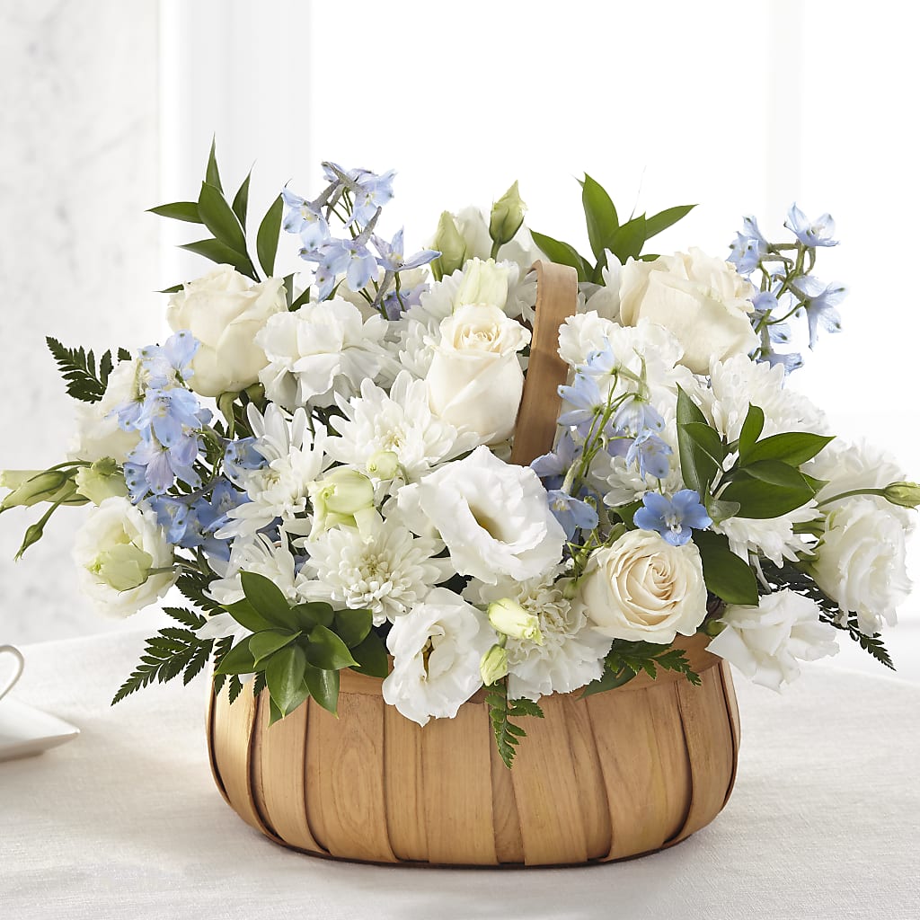 Sincerely Heartfelt Basket – Bayport Flower Houses Inc, Bayport NY