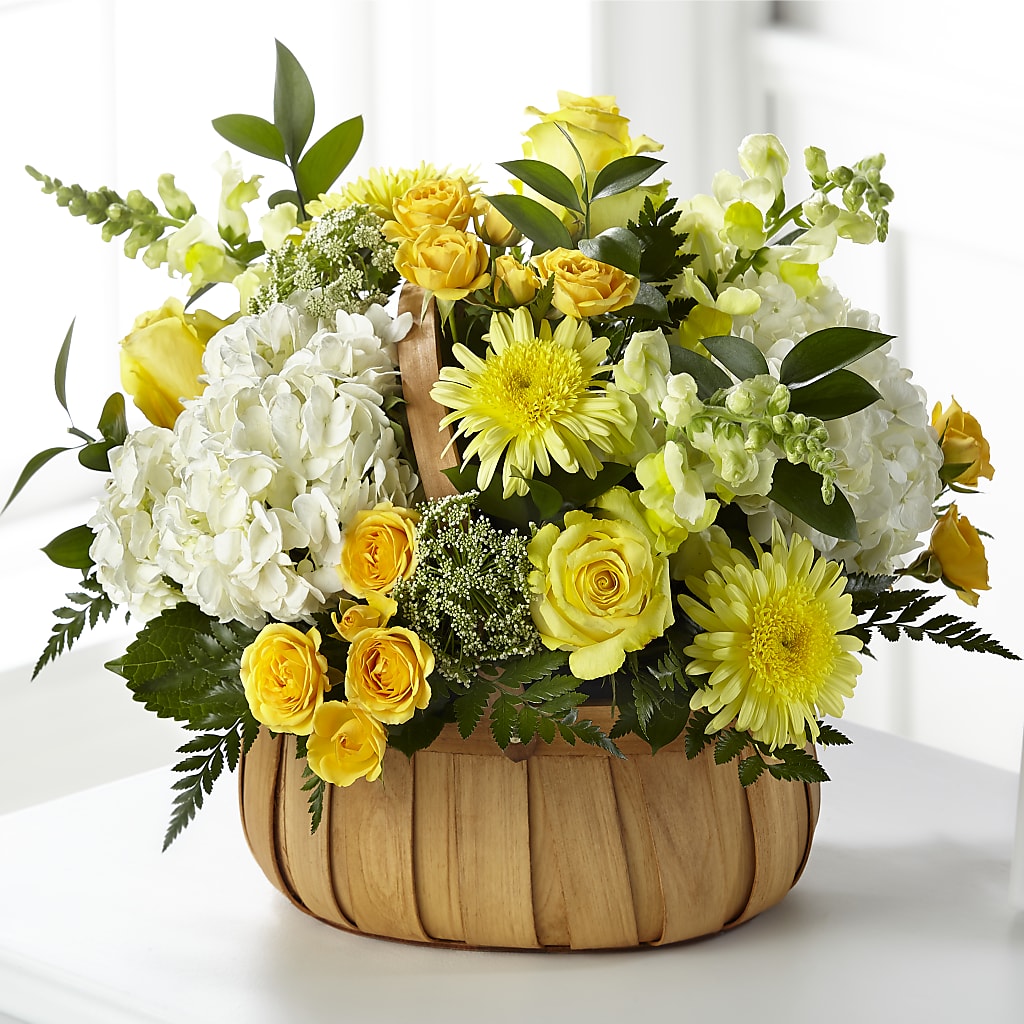 Rustic Remembrance Basket – Bayport Flower Houses Inc, Bayport NY