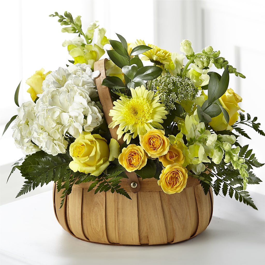 Rustic Remembrance Basket – Bayport Flower Houses Inc, Bayport NY