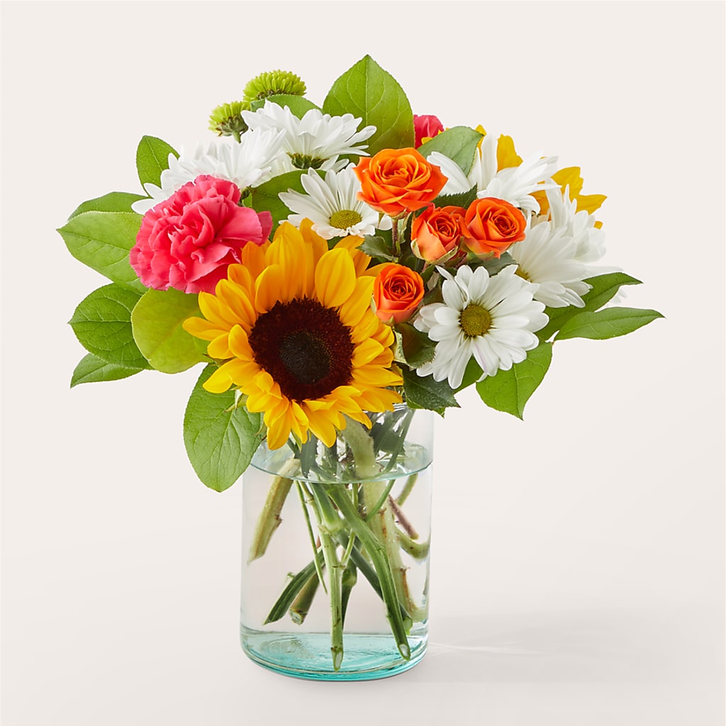 Sun-drenched Blooms Bouquet – Bayport Flower Houses Inc, Bayport NY