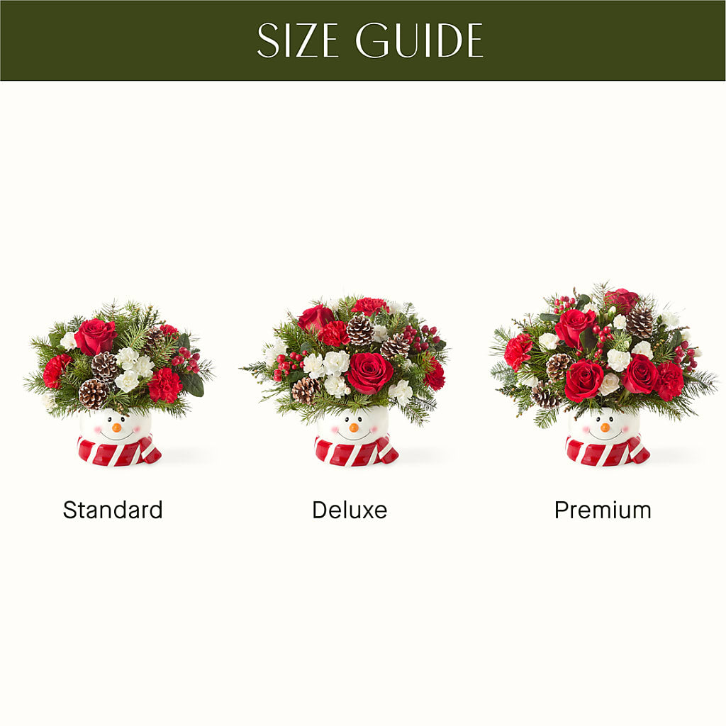 Jolly Snowman Bouquet –  Bayport Flower Houses Inc, Bayport NY