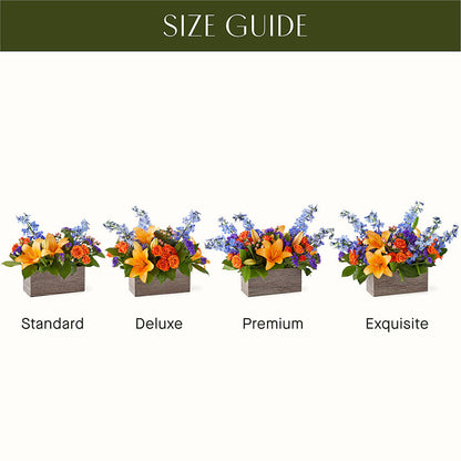 Radiant Citrus Box Bouquet –  Bayport Flower Houses Inc, Bayport NY