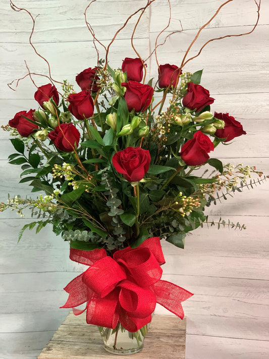 Elegance - Red Roses –  Bayport Flower Houses Inc, Bayport NY