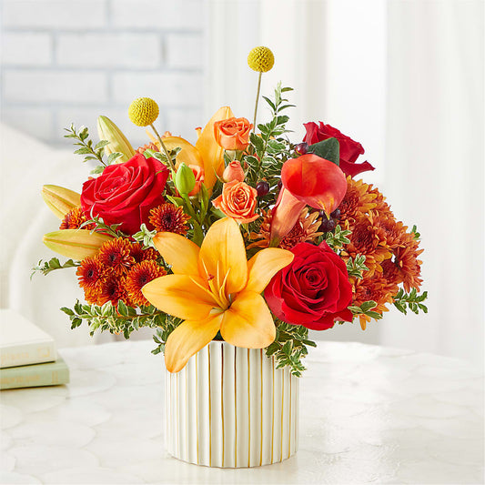 Scarlet Skies Bouquet –  Bayport Flower Houses Inc, Bayport NY