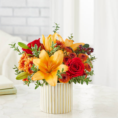 Scarlet Skies Bouquet –  Bayport Flower Houses Inc, Bayport NY