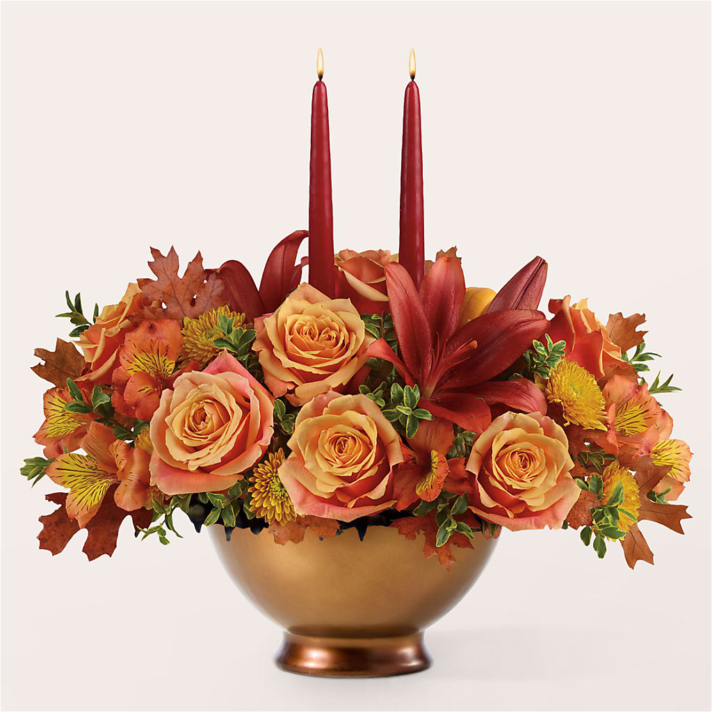 Harvest Table Centerpiece –  Bayport Flower Houses Inc, Bayport NY