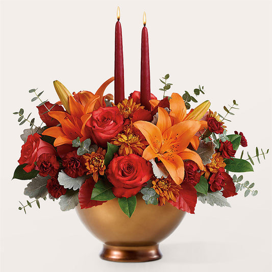 Fruits of Fall Centerpiece –  Bayport Flower Houses Inc, Bayport NY