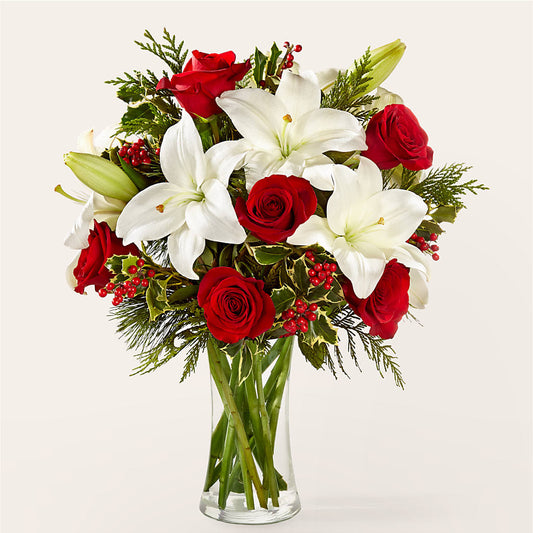 Sparkling Snowflakes Bouquet –  Bayport Flower Houses Inc, Bayport NY
