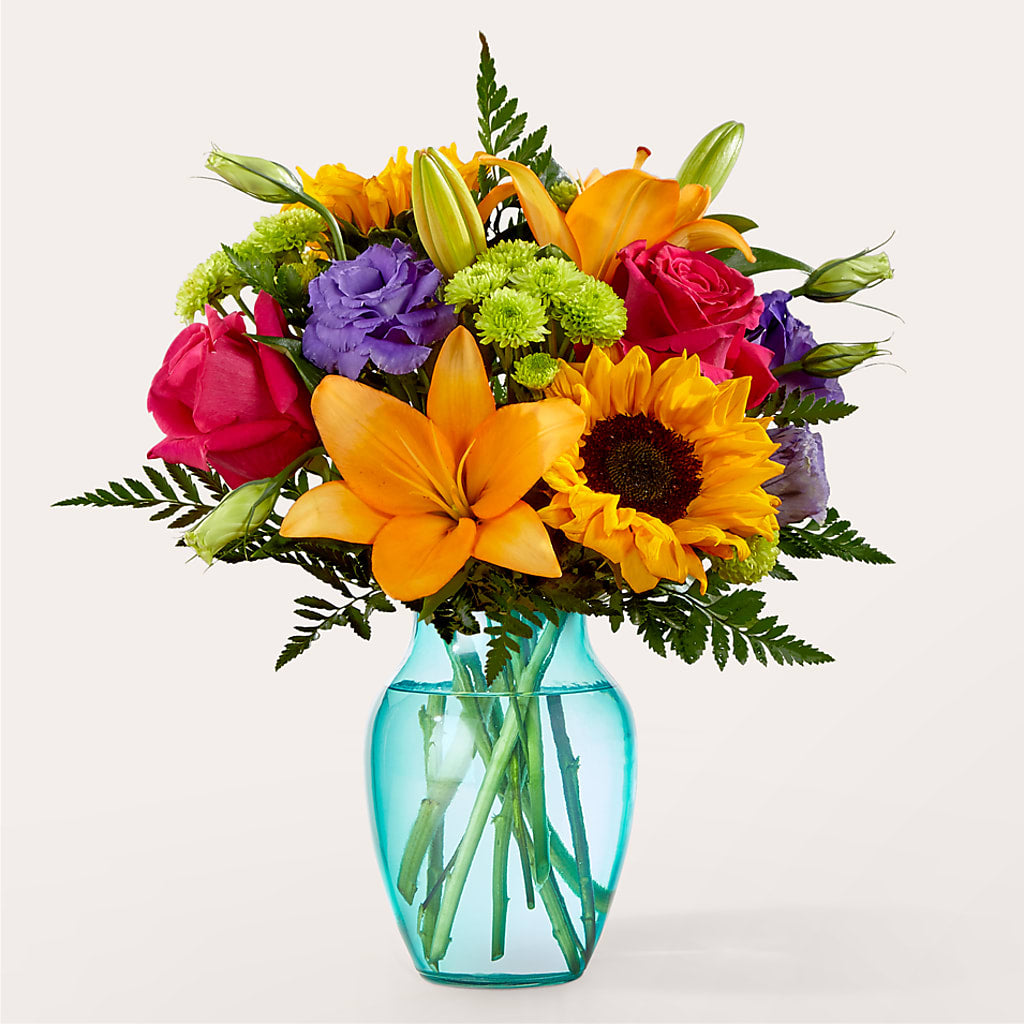Double Rainbow Bouquet –  Bayport Flower Houses Inc, Bayport NY