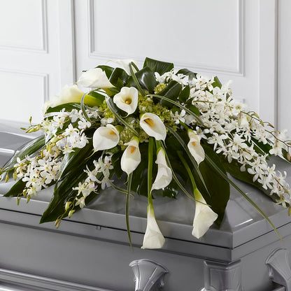 Angel Wings Casket Spray –  Bayport Flower Houses Inc, Bayport NY