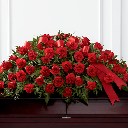 Tribute of Life Casket Spray –  Bayport Flower Houses Inc, Bayport NY