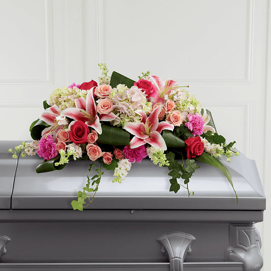 Splendid Grace Casket Spray –  Bayport Flower Houses Inc, Bayport NY