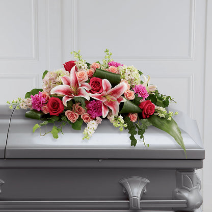 Splendid Grace Casket Spray –  Bayport Flower Houses Inc, Bayport NY