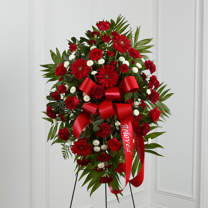 Treasured Memories Standing Spray –  Bayport Flower Houses Inc, Bayport NY