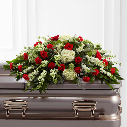 Sincerity Casket Spray –  Bayport Flower Houses Inc, Bayport NY