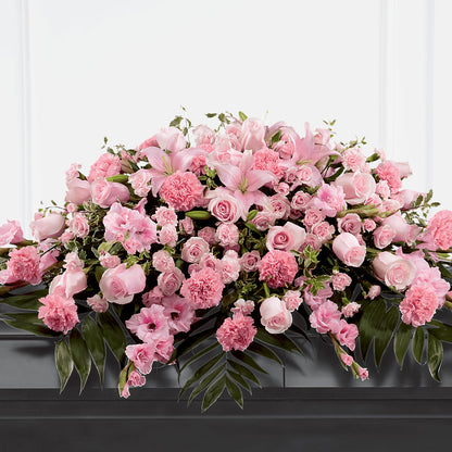 Garden of Comfort Casket Spray (Standard) –  Bayport Flower Houses Inc, Bayport NY