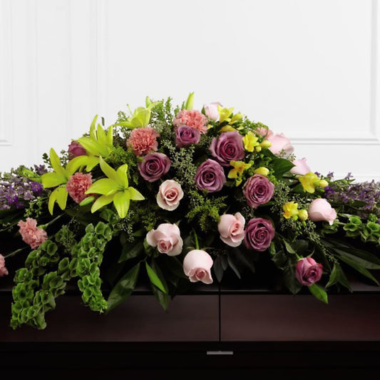 Forever Beloved Casket Spray –  Bayport Flower Houses Inc, Bayport NY