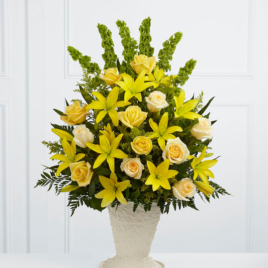 Golden Memories Arrangement –  Bayport Flower Houses Inc, Bayport NY