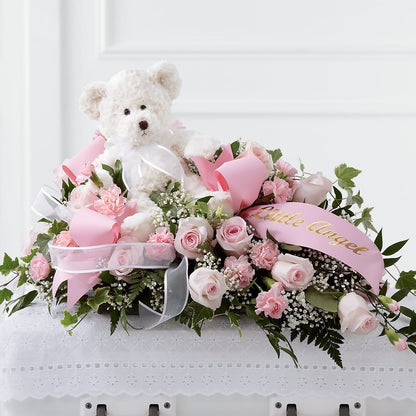 Touch of Sympathy Casket Spray –  Bayport Flower Houses Inc, Bayport NY