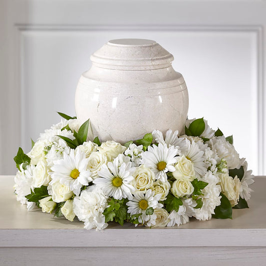 Ivory Gardens Cremation Adornment –  Bayport Flower Houses Inc, Bayport NY