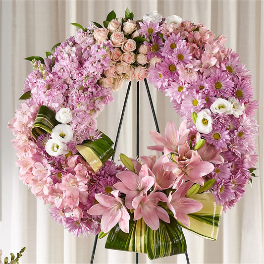 Gift of Warmth Wreath –  Bayport Flower Houses Inc, Bayport NY