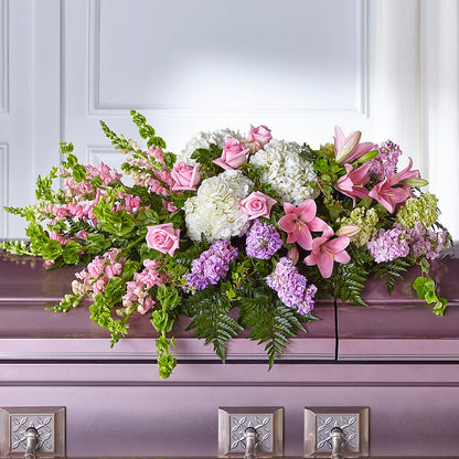 Life's Gratitude Casket Spray –  Bayport Flower Houses Inc, Bayport NY