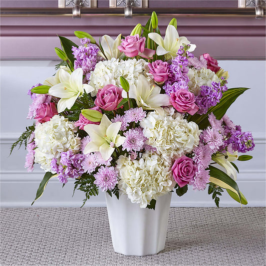 Heaven Sent Floor Basket –  Bayport Flower Houses Inc, Bayport NY