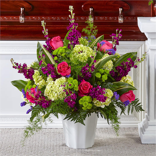 Beautiful Horizons Floor Basket –  Bayport Flower Houses Inc, Bayport NY