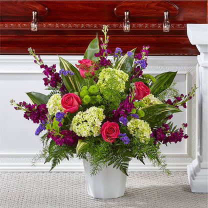Beautiful Horizons Floor Basket –  Bayport Flower Houses Inc, Bayport NY