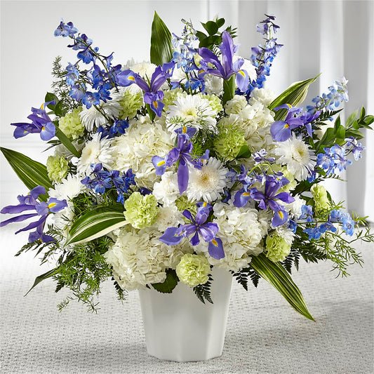 Soft Serenity Floor Basket –  Bayport Flower Houses Inc, Bayport NY