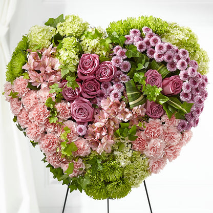 Heartwarming Standing Heart –  Bayport Flower Houses Inc, Bayport NY