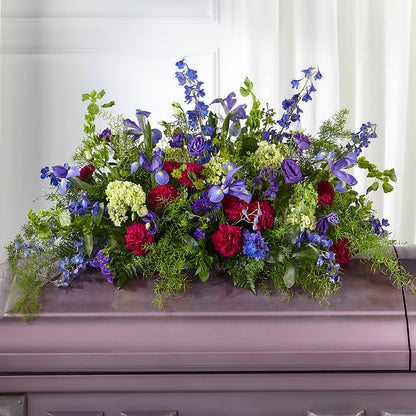 Always Treasured Casket Spray –  Bayport Flower Houses Inc, Bayport NY
