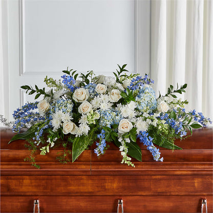 Timeless Essence Casket Spray –  Bayport Flower Houses Inc, Bayport NY