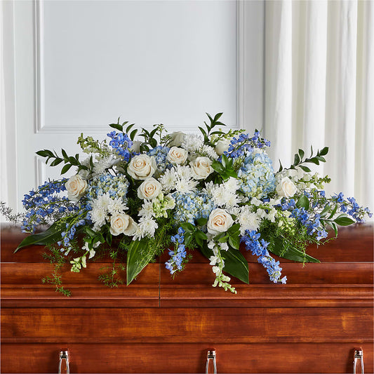 Timeless Essence Casket Spray –  Bayport Flower Houses Inc, Bayport NY