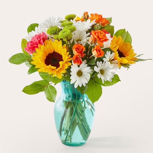 Sun-drenched Blooms Bouquet –  Bayport Flower Houses Inc, Bayport NY
