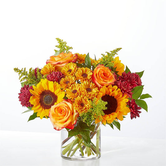 Flannel Scarf Bouquet –  Bayport Flower Houses Inc, Bayport NY