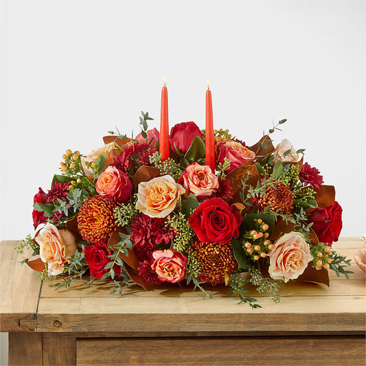 Gather Near Centerpiece –  Bayport Flower Houses Inc, Bayport NY
